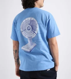 Reception Ss Tee Youth Cotton Single Jersey Granada Blue