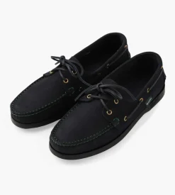 Reception X Paraboot Barth Nubuck Leather Marine Bleu