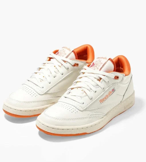 Reebok Club C Mid Ii Vintagea Chalk Paper White Burora
