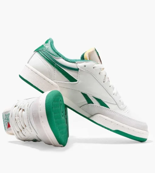 Reebok Club C Revenge Vintage Chalk Paper White Glen Green
