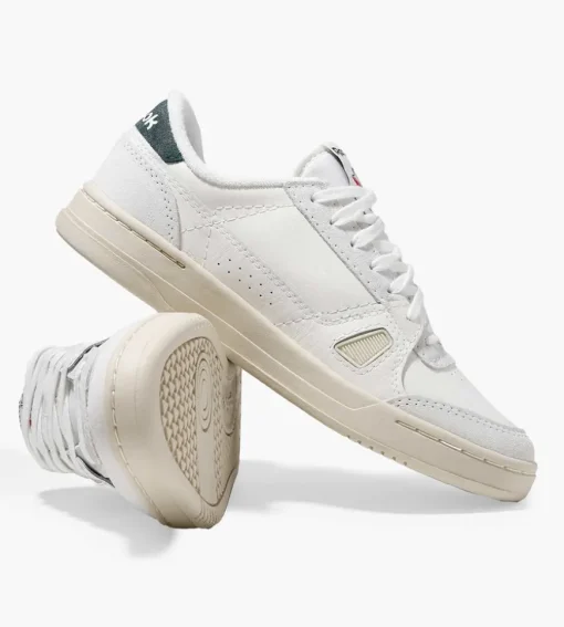 Reebok Lt Court Chalk Alabaster Forest Green