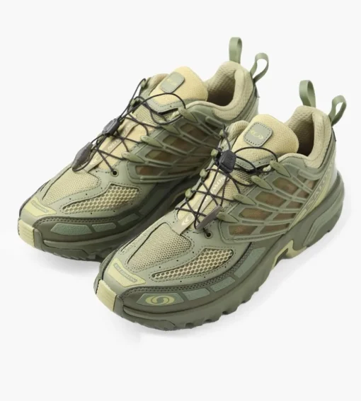 Salomon Acs Pro Gray Green Deep Lichen Green Olive Night