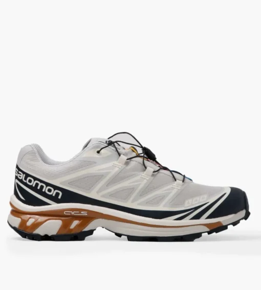 Salomon Xt-6 Lunar Rock Dark Sapphire Rubber