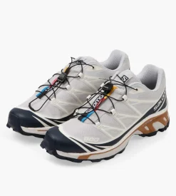 Salomon Xt-6 Lunar Rock Dark Sapphire Rubber