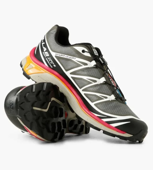 Salomon Xt-6 Recut Beluga Black Russet Orange