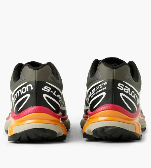 Salomon Xt-6 Recut Beluga Black Russet Orange