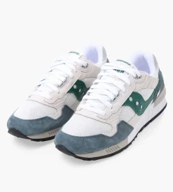 Saucony Shadow 5000 White Gray Green