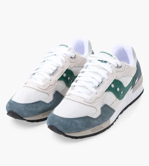 Saucony Shadow 5000 White Gray Green