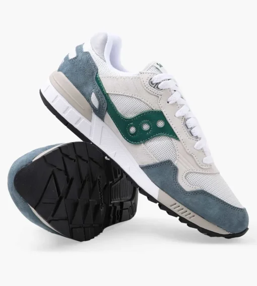 Saucony Shadow 5000 White Gray Green