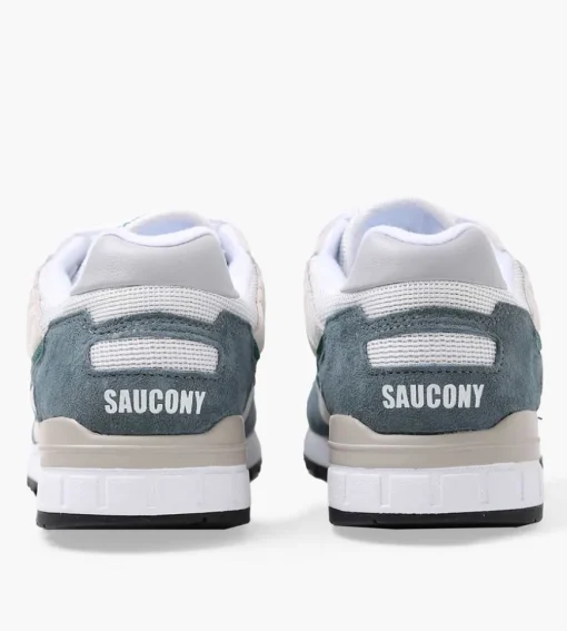 Saucony Shadow 5000 White Gray Green
