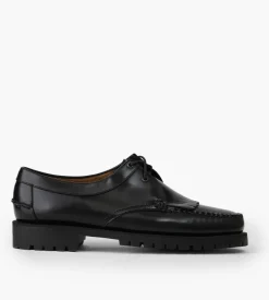 Sebago James Fringe Lug Black