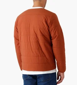 Snow Peak Flexible Insulated Cardigan Orange