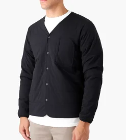 Snow Peak Flexible Insulated Cardigan Black