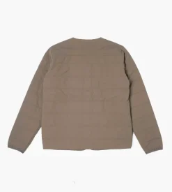 Snow Peak Flexible Insulated Cardigan Brown