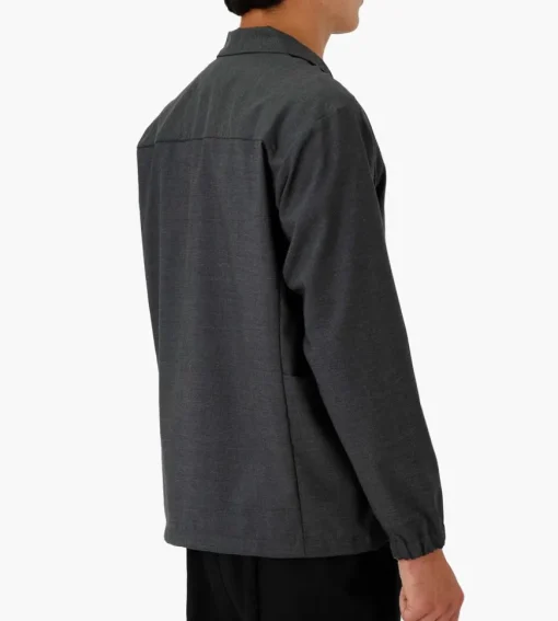 Snow Peak Hybrid Wool Shirt Grey
