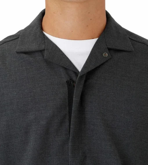 Snow Peak Hybrid Wool Shirt Grey