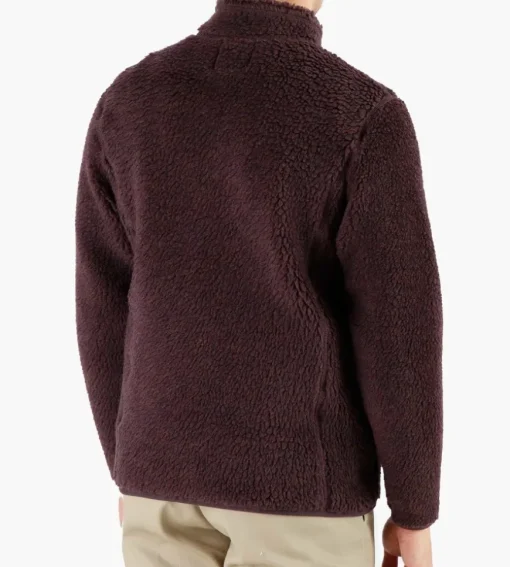 Snow Peak Wool Fleece Jacket Purple
