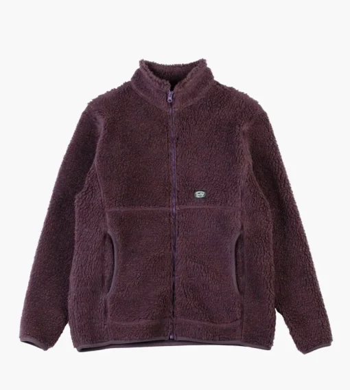 Snow Peak Wool Fleece Jacket Purple