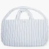 Soulland Denver Bag White Blue Stripes