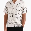 Soulland Orson Shirt Off White Aop