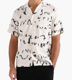 Soulland Orson Shirt Off White Aop