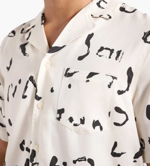 Soulland Orson Shirt Off White Aop