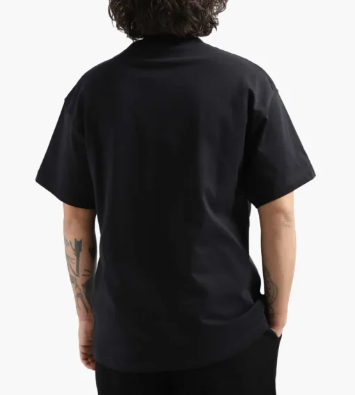 Soulland Spring Devil Logo T-Shirt Black