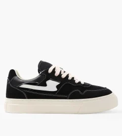 Stepney Workers Club Pearl S-Strike Suede Black-White