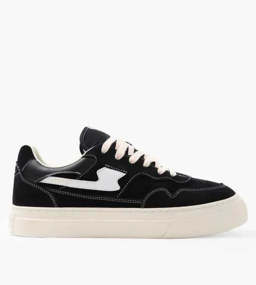 Stepney Workers Club Pearl S-Strike Suede Black-White