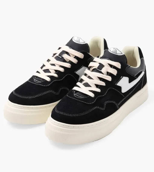 Stepney Workers Club Pearl S-Strike Suede Black-White