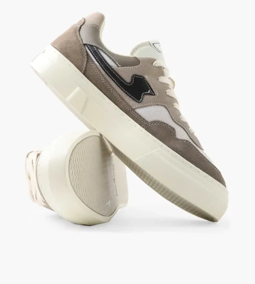 Stepney Workers Club Pearl S-Strike Suede Mix Smoke
