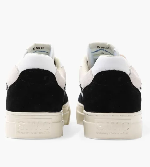 Stepney Workers Club Pearl S-Strike Suede Mix White-Black