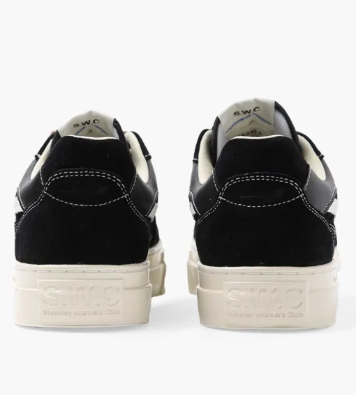 Stepney Workers Club Pearl S-Strike Suede Black-White