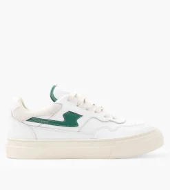 Stepneys Workers Club Pearl S-Strike Leather White Green