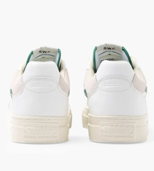 Stepneys Workers Club Pearl S-Strike Leather White Green