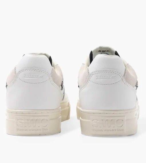 Stepneys Workers Club Pearl S-Strike Leather White Black