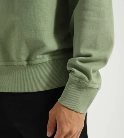 Stussy Basic Stussy Pigment Dyed Crew Artichoke