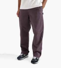Stussy Brushed Beach Pant Wine