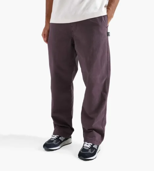 Stussy Brushed Beach Pant Wine