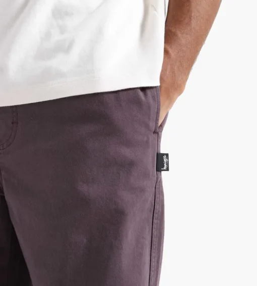 Stussy Brushed Beach Pant Wine