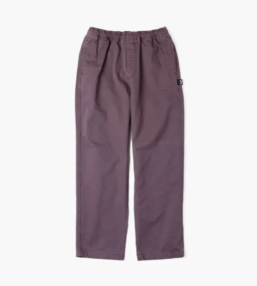 Stussy Brushed Beach Pant Wine