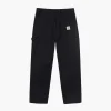 Stussy Canvas Work Pant Black