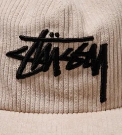 Stussy Corduroy Trucker Cap Cream