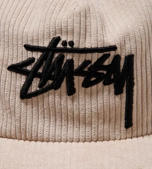 Stussy Corduroy Trucker Cap Cream