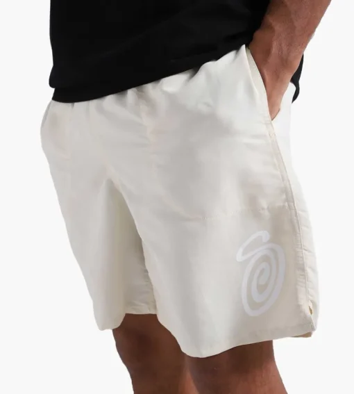 Stussy Curly S Water Short Cream