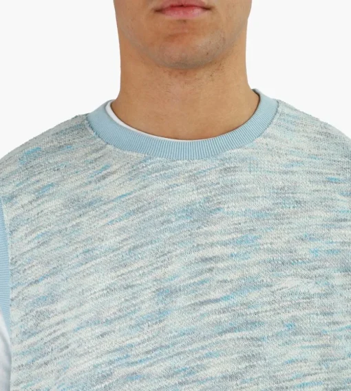Stussy Marled Knit Vest Natural