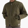 Stussy S Quilted Liner Jacket Olive