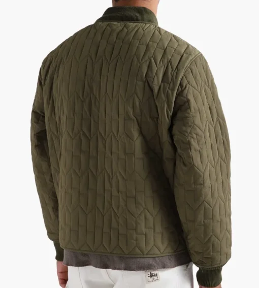 Stussy S Quilted Liner Jacket Olive
