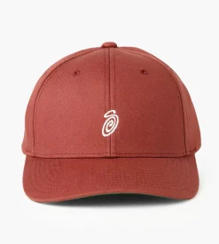 Stussy Swirly S Low Pro Cap Brown