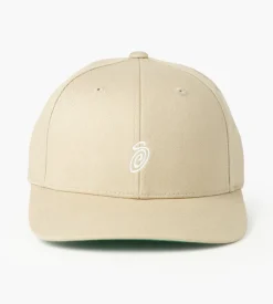 Stussy Swirly S Low Pro Cap Khaki